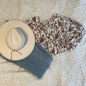 Mystree Flowy Floral Top / Size M